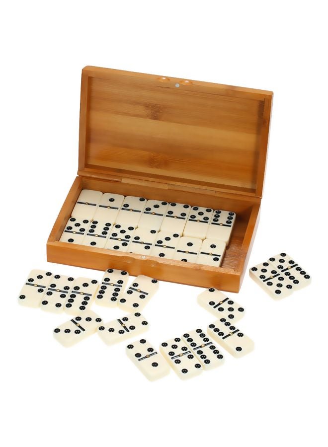 لعبة دومينو دابل سيكس تتألف من 28 قطعة - Image 1