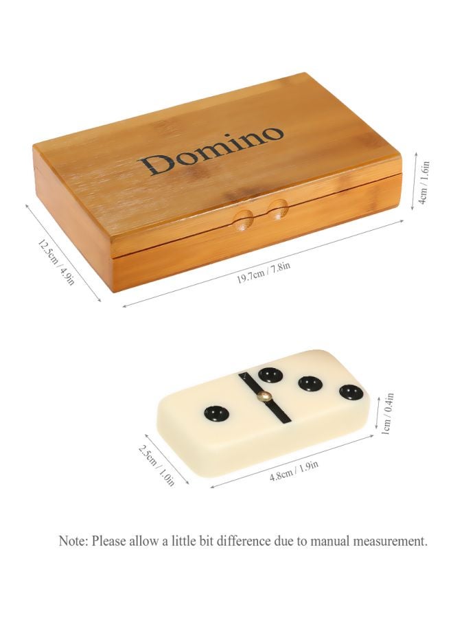 لعبة دومينو دابل سيكس تتألف من 28 قطعة - Image 3