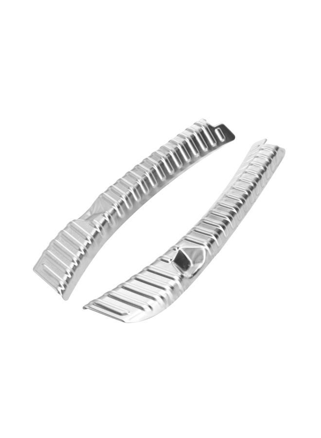 Generic Car Stainless Steel Rear Boot Bumper Protector For Tesla Model 3 2018 2019  - Image 2