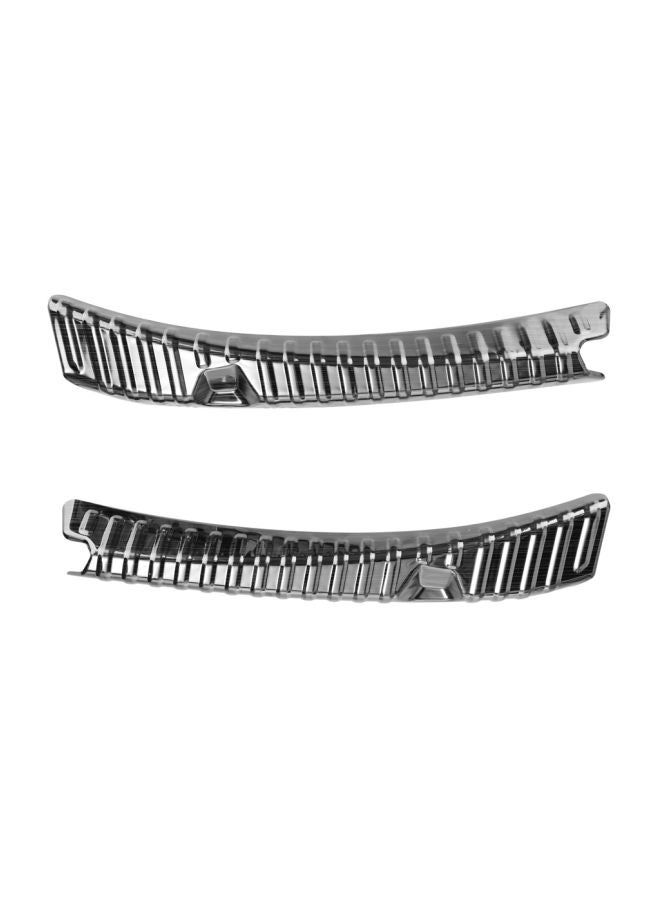 Generic Car Stainless Steel Rear Boot Bumper Protector For Tesla Model 3 2018 2019  - Image 1