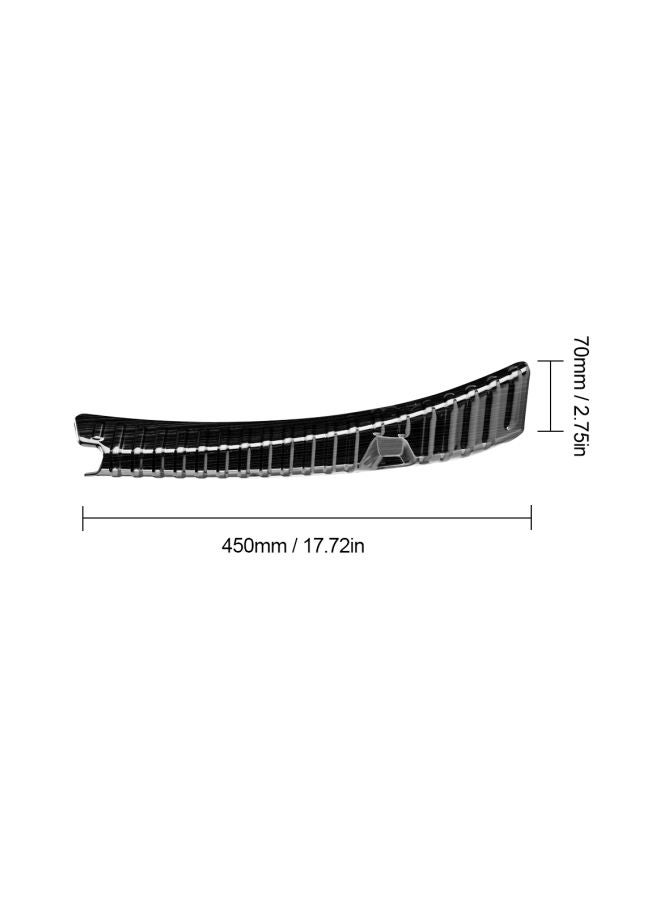 Generic Car Stainless Steel Rear Boot Bumper Protector For Tesla Model 3 2018 2019  - Image 3