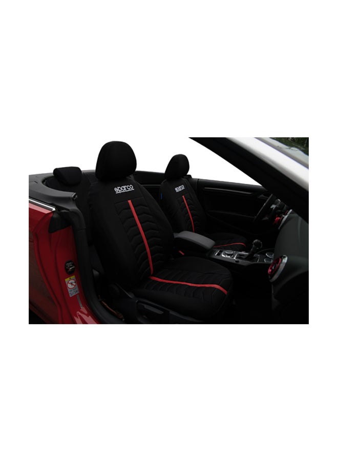 سباركو غطاء مقعد من البوليستر من قطعتين - Image 2