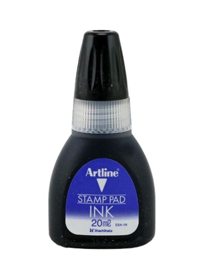 Stamp Pad Ink Black