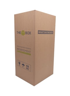 The Box Wardrobe Box Without Hanging Rod Brown/Green/Black 