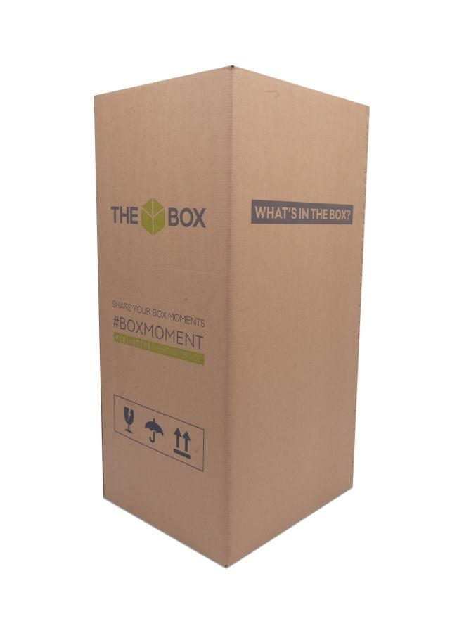 The Box Wardrobe Box Without Hanging Rod Brown/Green/Black