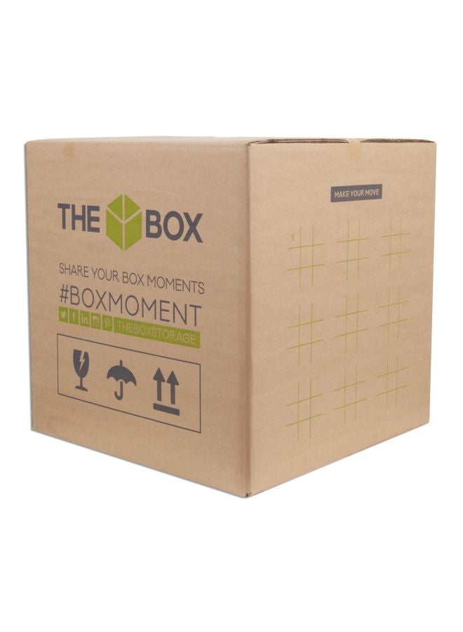 The Box Pack Of 10 5-Ply Mailer Box Brown/Green/Black