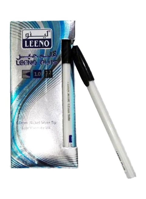 12-Piece Ballpoint Pen Set Black