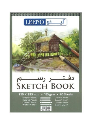 Sketch Book 185gsm 20 Sheets 21x29 cm Multicolour - v1572876943/N31753696A_1