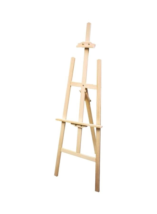 Wooden Painting Panel Holder Beige