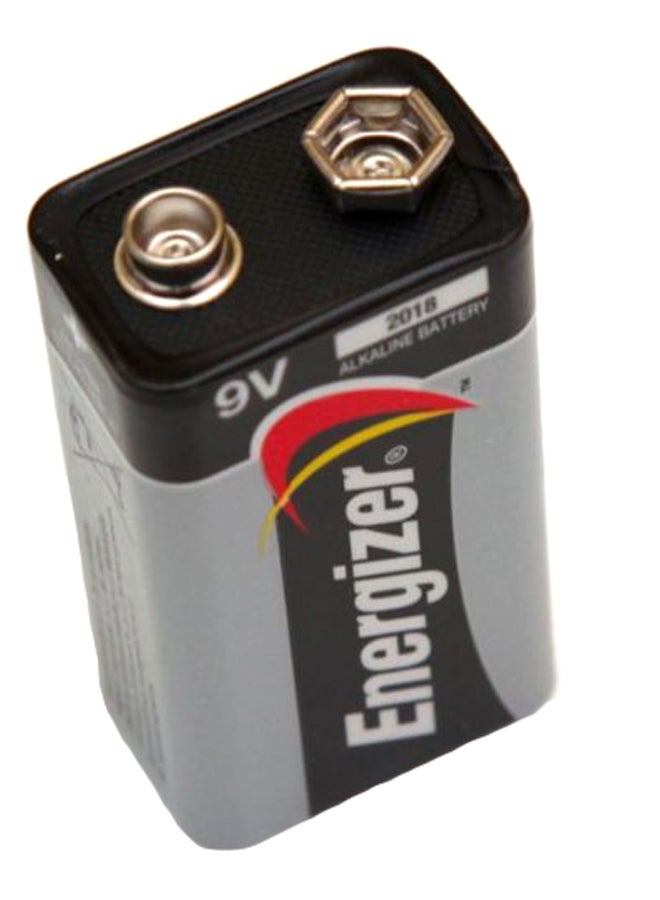 إنرجايزر مجموعة بطاريات ماكس 9V2 مكونة من قطعتين أسود/ فضي - Image 2