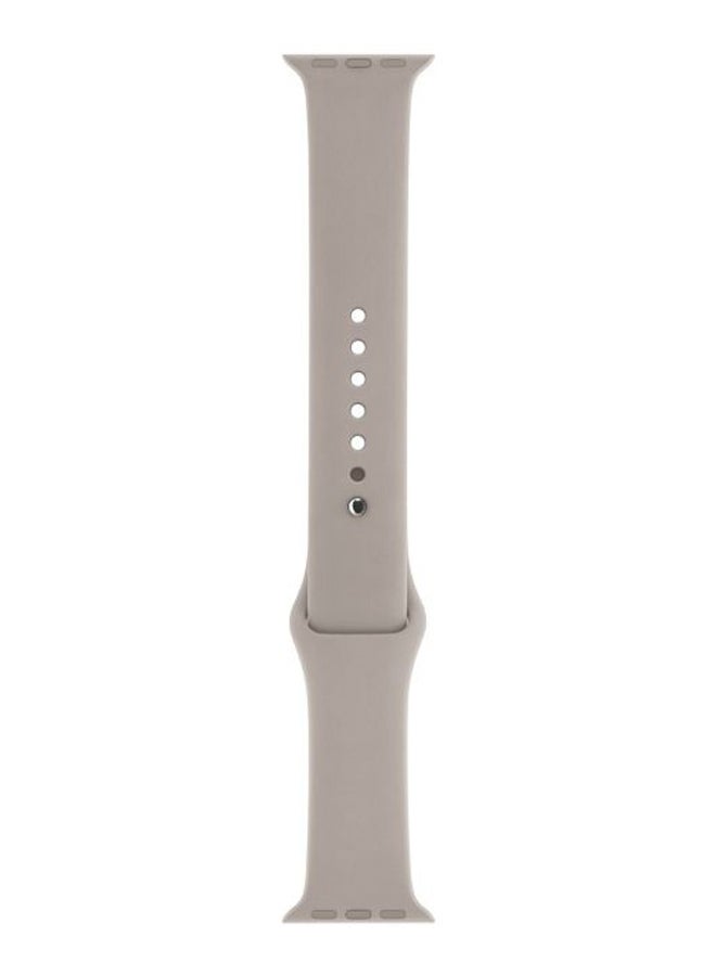 Perfii - Solid Replacement Band For Apple Watch Series 5/4/3/2/1 Pebble - Image 1