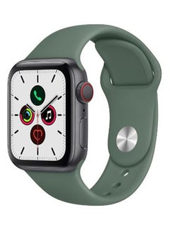 Perfii Silicone Replacement Band For Apple Watch Series 5/4/3/2/1 Pine Green  - Image 2