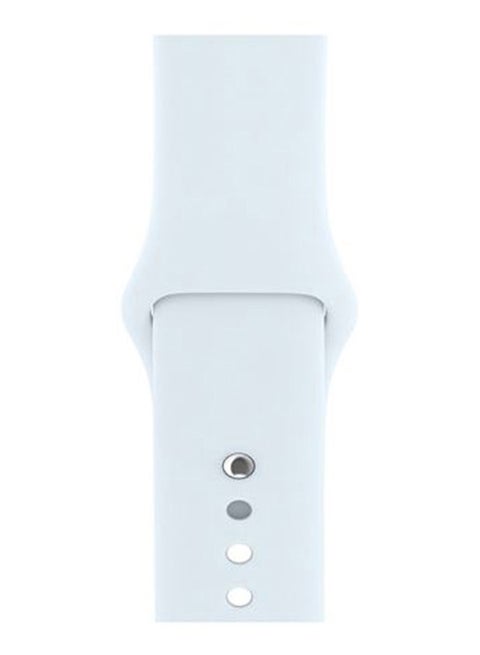 Solid Replacement Band For Apple Watch Series 5/4/3/2/1 White