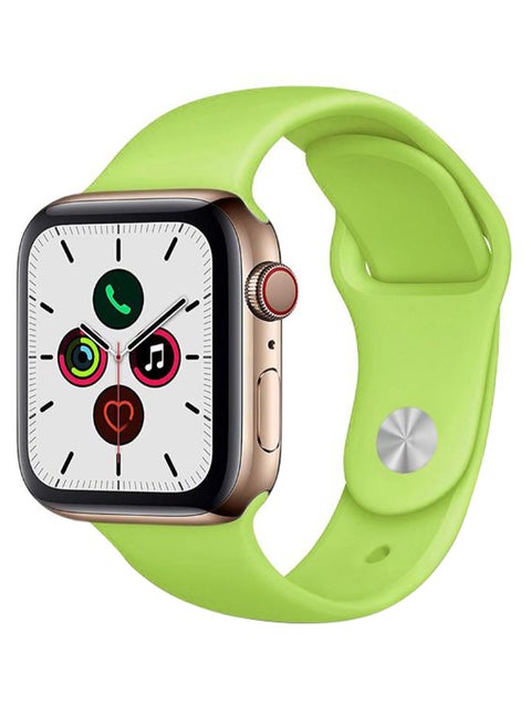 Solid Replacement Band For Apple Watch Series 5/4/3/2/1 Green
