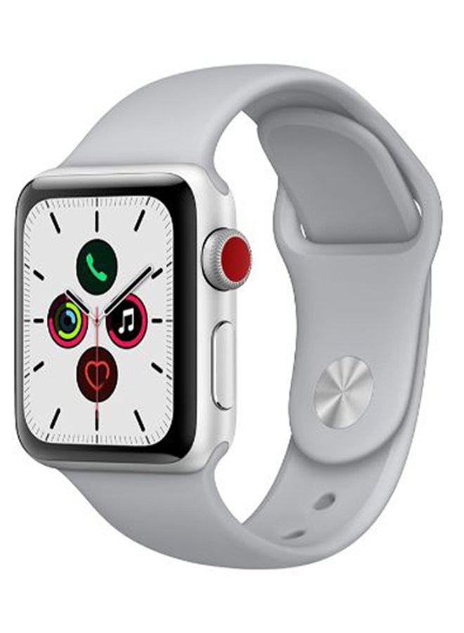 Perfii - Solid Replacement Band For Apple Watch Series 5/4/3/2/1 Fog - Image 1