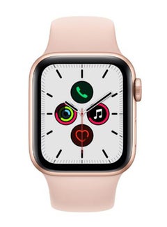 Silicone Replacement Band For Apple Watch Series 5/4/3/2/1 Pink Sand