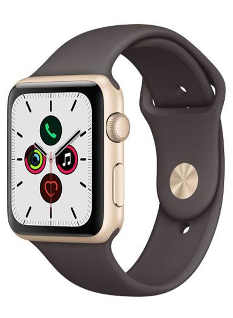 Solid Silicone Replacement Band For Apple Watch Series 5/4/3/2/1 Cocoa