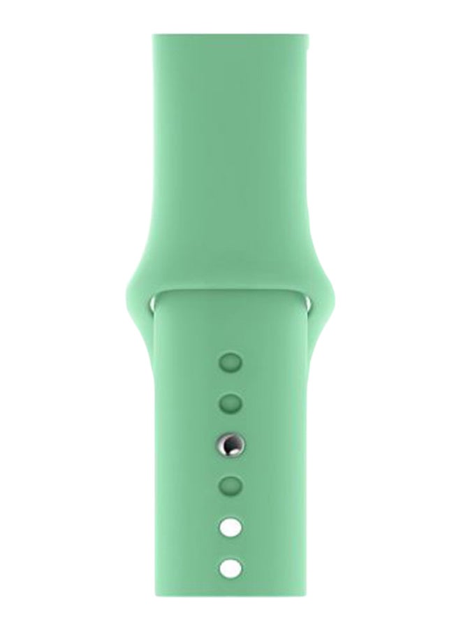 Perfii - Solid Replacement Band For Apple Watch Series 5/4/3/2/1 Spearmint - Image 1