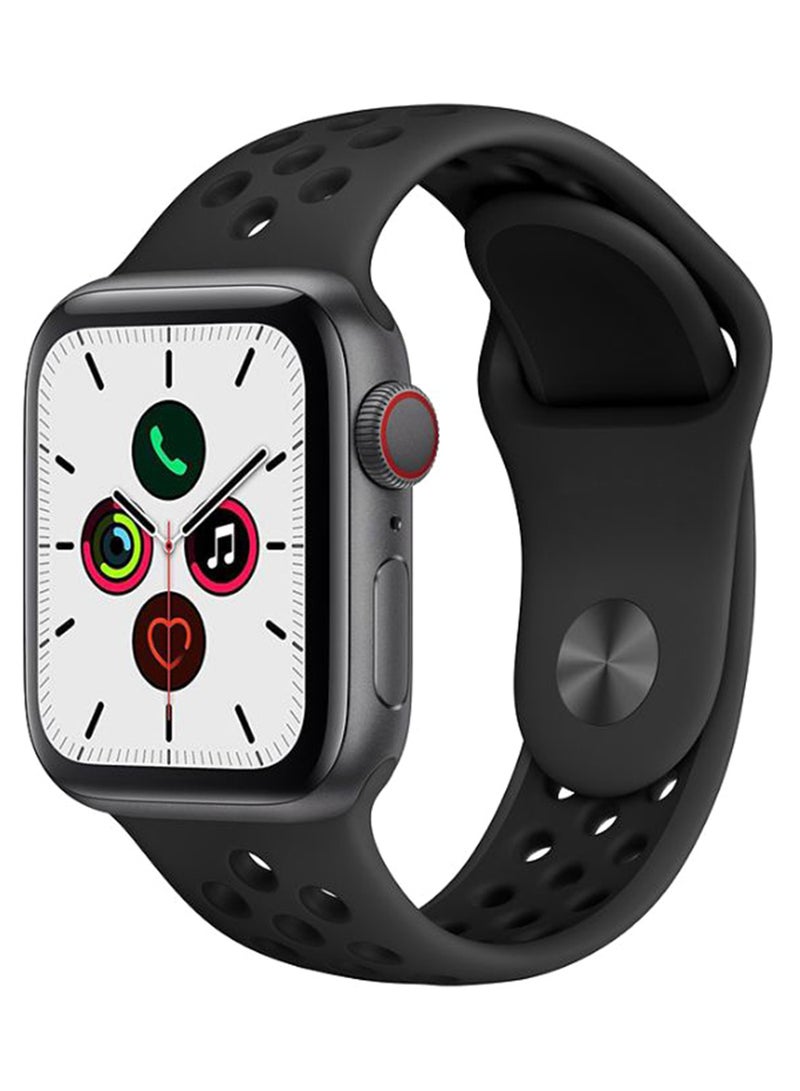 Generic - Dot Replacement Band For Apple Watch Series 5/4/3/2/1 Obsidian Black - Image 1