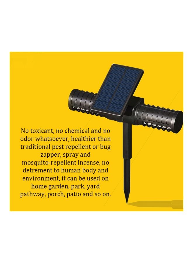 LIXADA Solar Powered Mosquito Killer Garden Light Black  - Image 3
