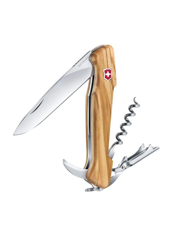 Victorinox Wooden Knife And Bottle Opener Brown/Silver 130mm  - Image 1