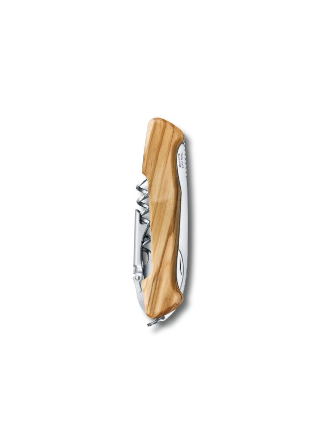 Victorinox Wooden Knife And Bottle Opener Brown/Silver 130mm  - Image 3