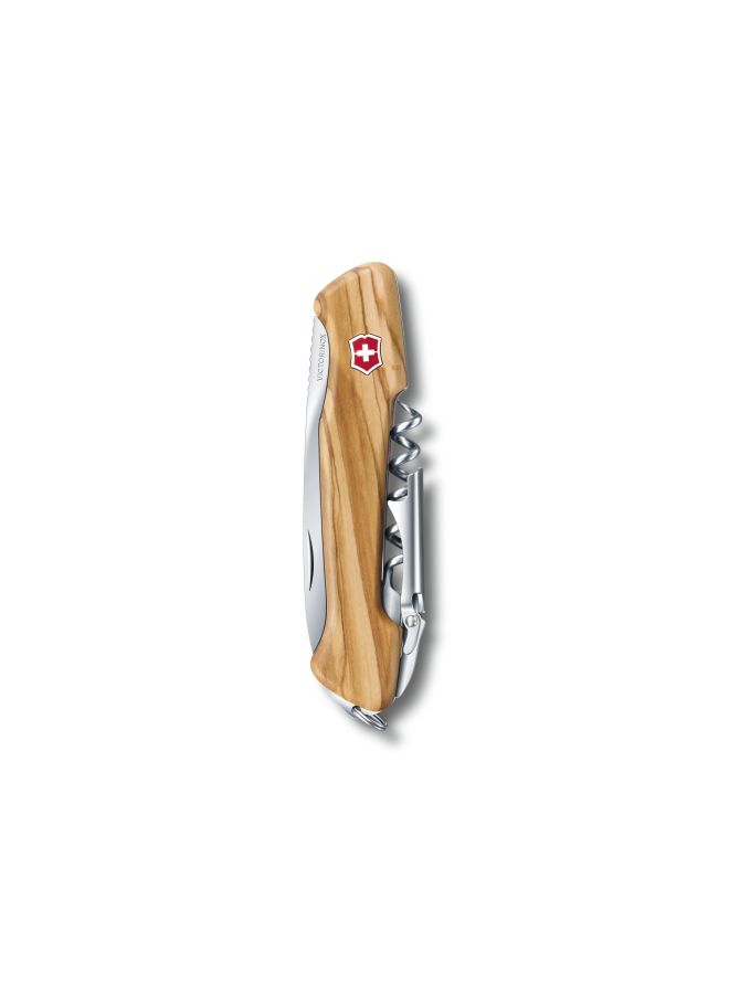 Victorinox Wooden Knife And Bottle Opener Brown/Silver 130mm  - Image 2