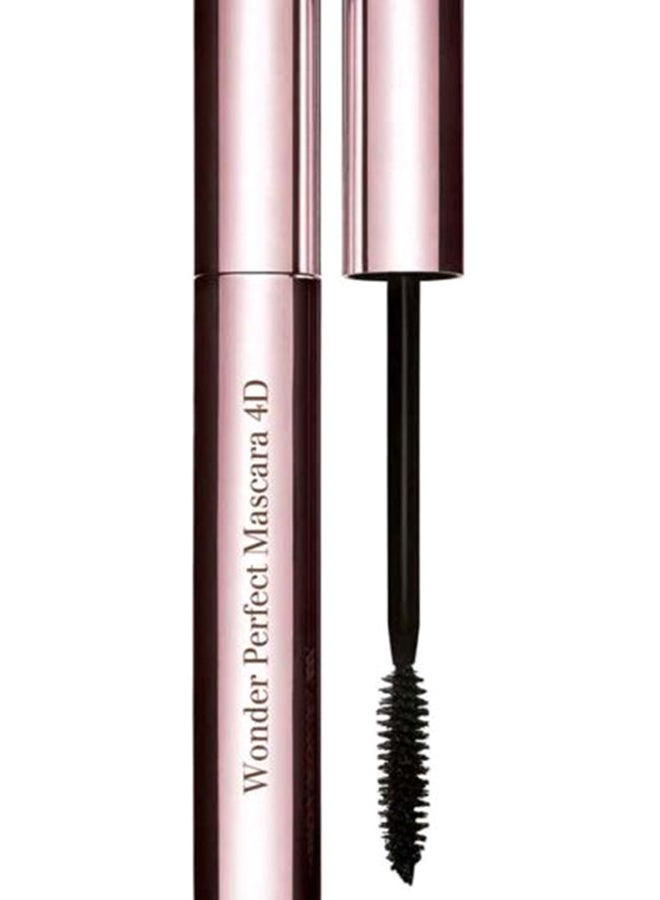كلارنس 4D Mascara With Brush 01 Perfect Black  - Image 2