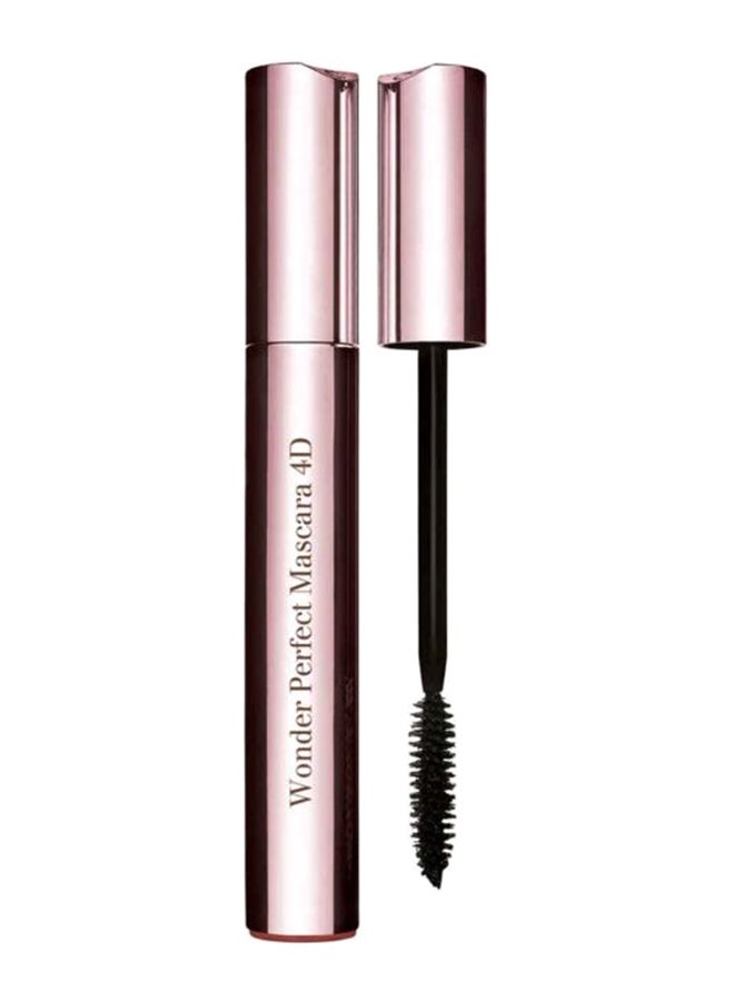كلارنس 4D Mascara With Brush 01 Perfect Black  - Image 1
