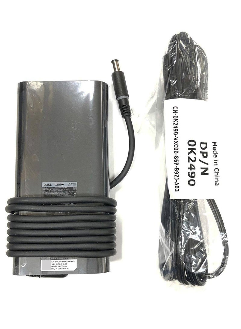 ديل محول شحن للكمبيوتر المحمول أسود - Image 1
