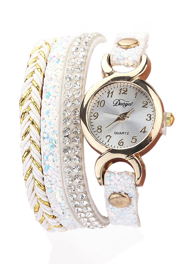 Women's Vogue Analog Bracelet Wrist Watch NSSB037005918 
