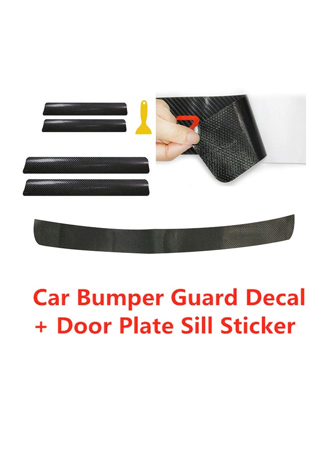 Generic 6-Piece Car Bumper Guard Decal Sticker  - Image 3