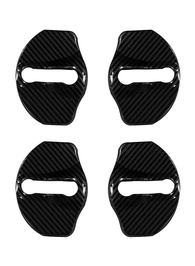 Generic 4-Piece Car Door Lock Buckle Protector Cover  - Image 1