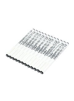 Artline 12-Piece Arabic Calligraphy Pen Black  - Image 1