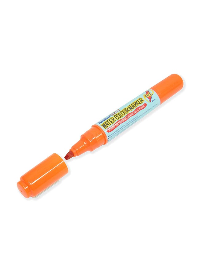 Artline 12-Piece High Grade Water Marker Orange - Image 1