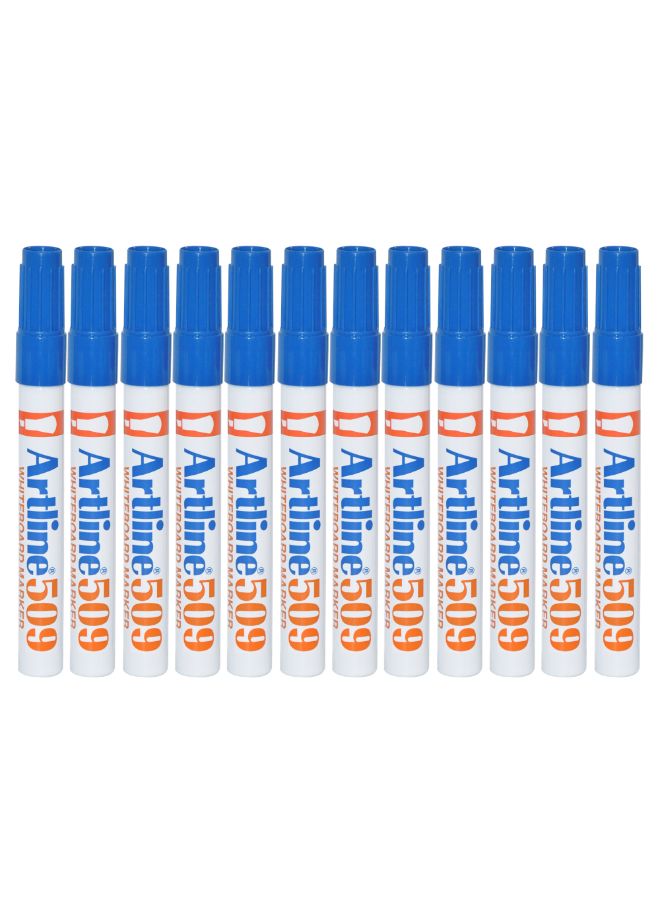 Artline 12-Piece White Board Marker Blue - Image 2