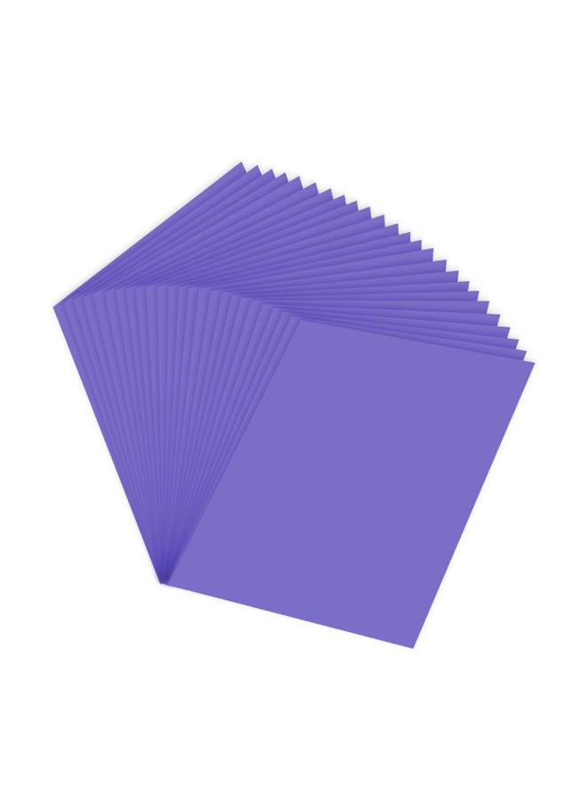 25-Piece Photo Mounting Board Violet