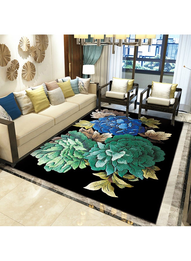 TOEON 3D Geometric Pattern Living Room Carpet Multicolour 140x200cm