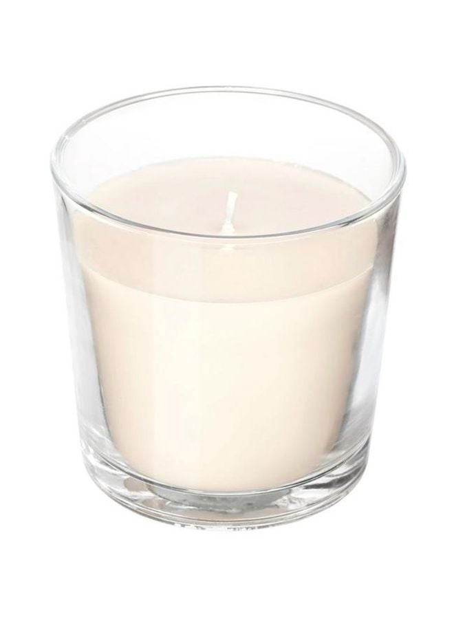 SINNLIG Scented Candle In Glass Beige 9cm 