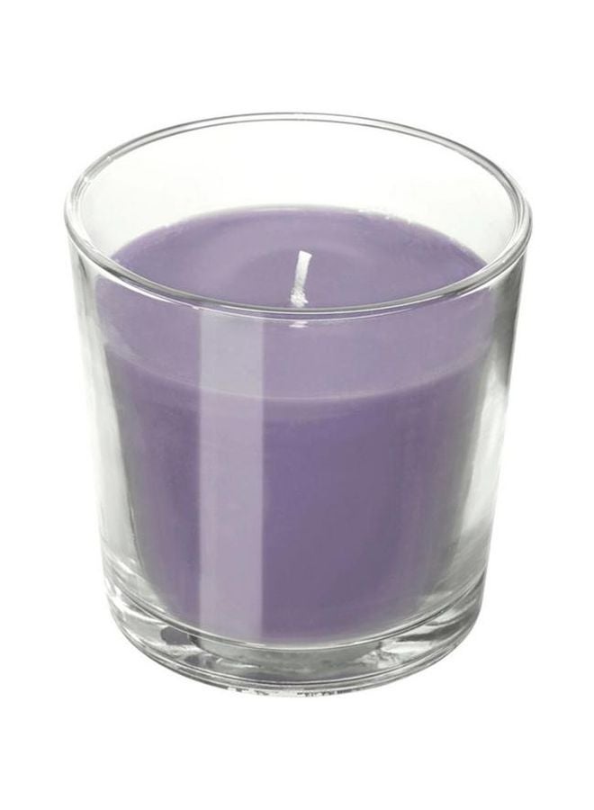 SINNLIG - Scented Candle In Glass Purple 9cm - Image 1