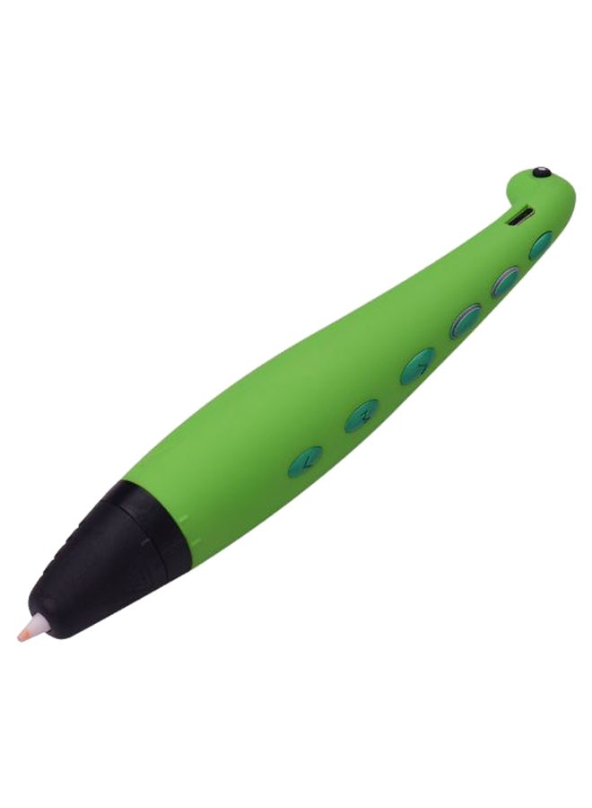 Dinosaur Shaped 3D Printer Drawing Pen Green/Black - v1572935248/N31356934A_1