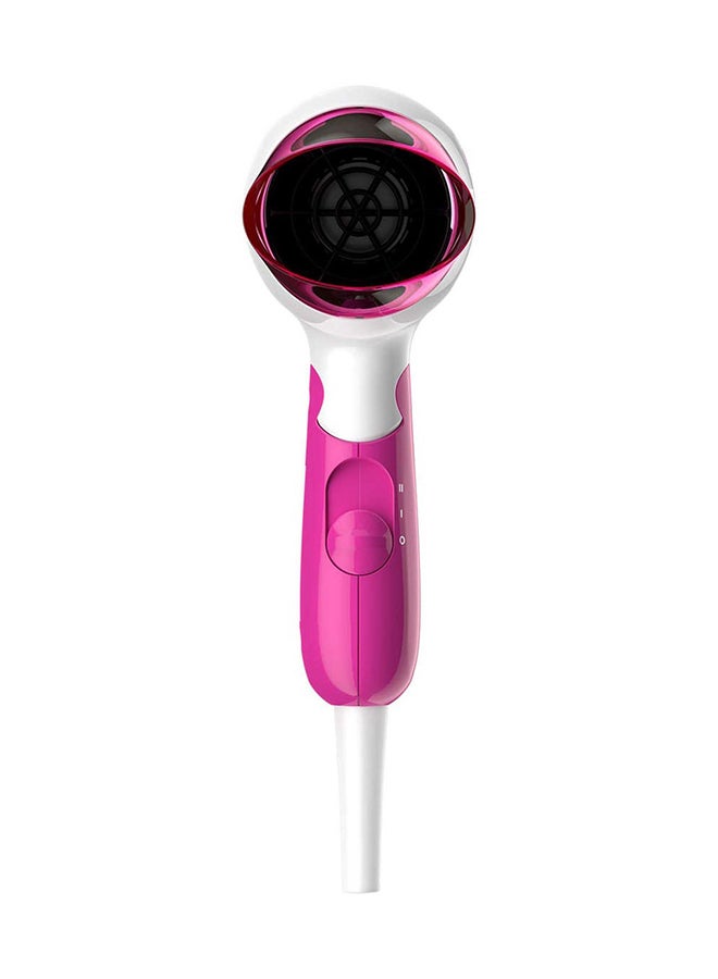 فيليبس مجفف الشعر Drycare Essential BHD003/03، ضمان لمدة عامين باللون الوردي/الأبيض وردي/ أبيض  - Image 2