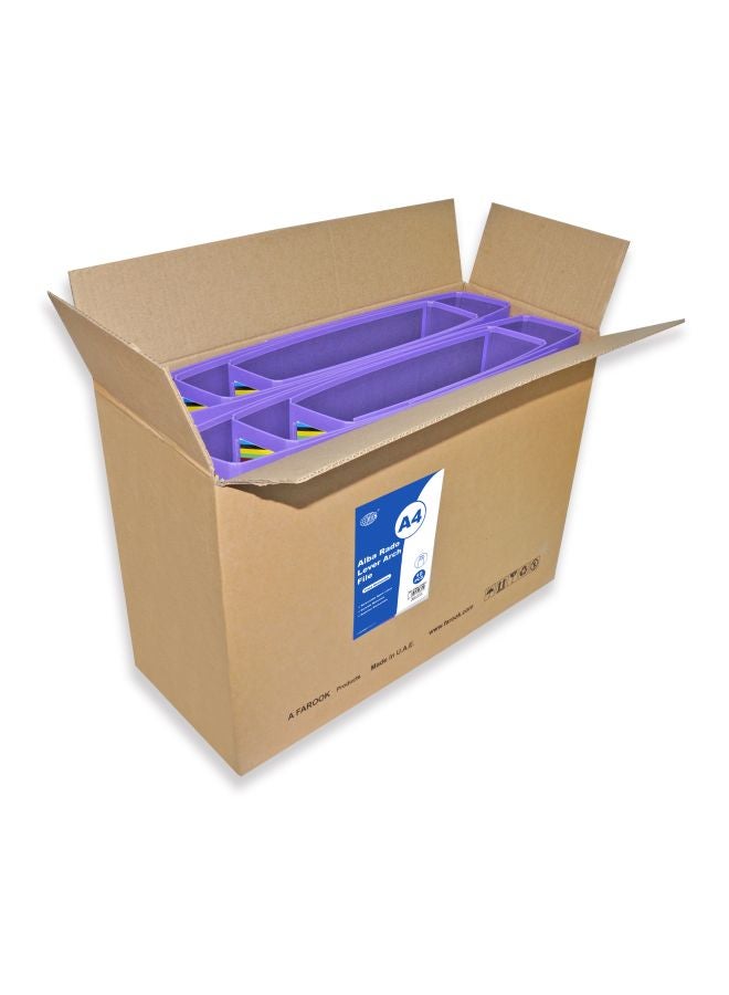 إف اي أس  طقم ملفات مكوّن من 10 قطع بنفسجي - Image 3