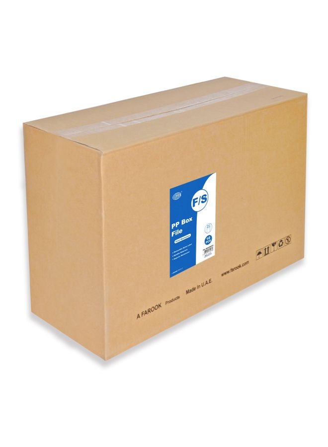 إف اي أس  طقم ملفات مكوّن من 10 قطع كستنائي - Image 4