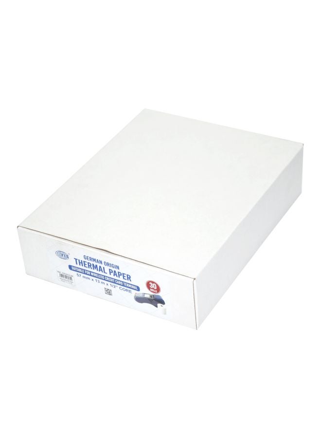 FIS 30-Piece Thermal Paper Roll Set  - Image 3