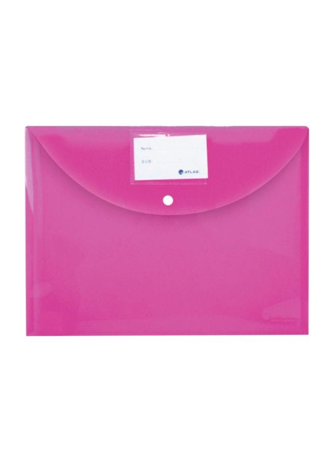 ATLAS - A4 File Folder Magenta - Image 1