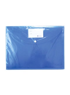 ATLAS A4 File Folder Blue 