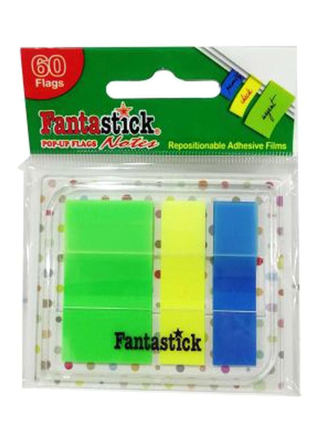 فانتاستيك أوراق ملاحظات لاصقة بتصميم علامات بارزة متعدد الألوان