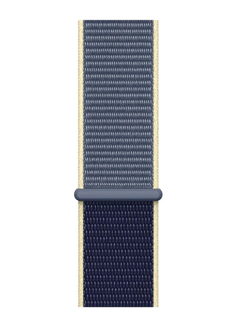Solid Replacement Band For Apple Watch Series 5/4/3/2/1 Alaskan Blue/Beige