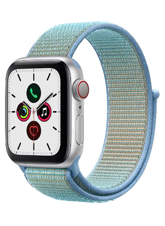 Perfii - Replacement Band For Apple Watch Series 5/4/3/2/1 38/40mm Cornflower/Blue - Image 1
